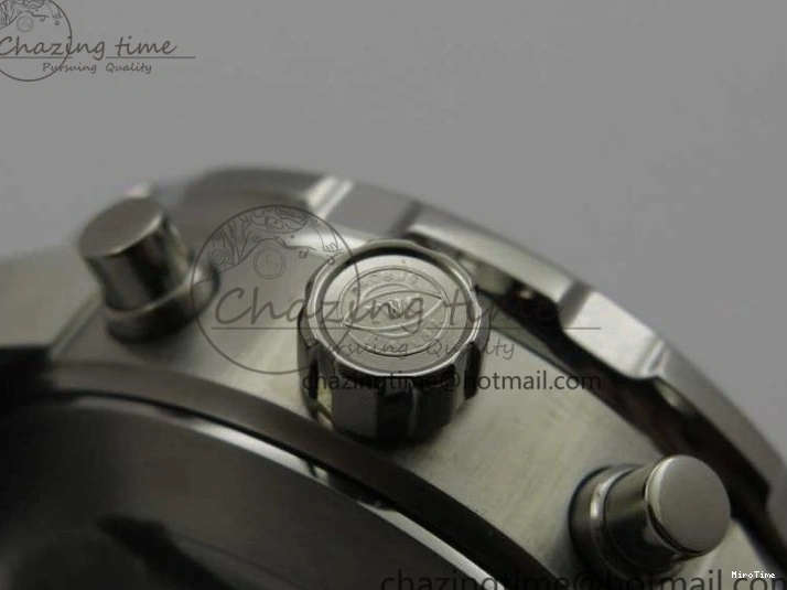 MIROTIME 0327 Aquatimer Chrono IW376702 SS BLS 1:1 Best Edition Black Dial on Black Rubber Strap A WellDesigned 7105